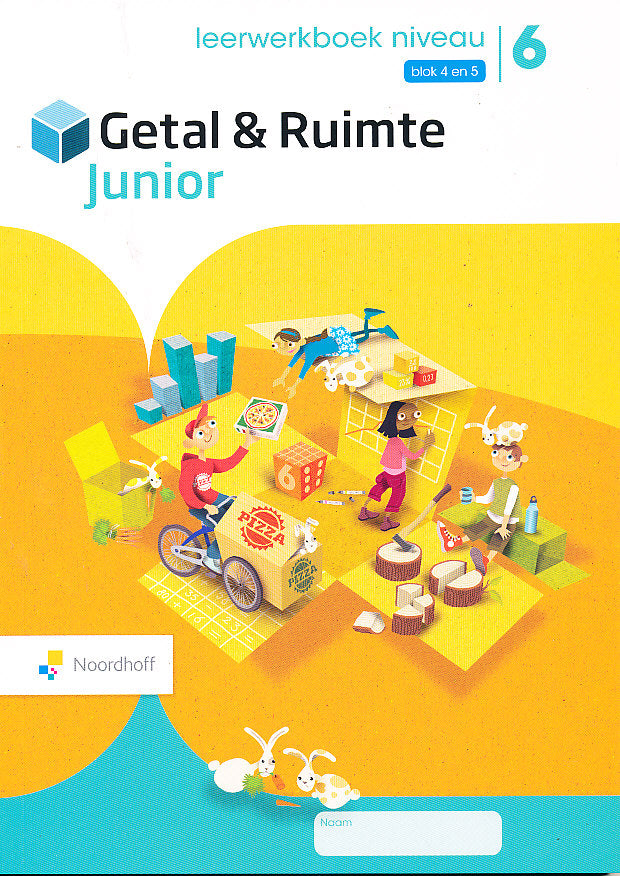 Getal en Ruimte Junior Leerwerkboek NIVEAU blok 4 en 5 groep 6 (per stuk)
