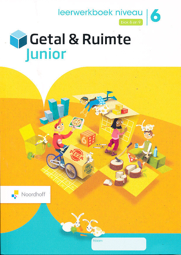 Getal en Ruimte Junior Leerwerkboek NIVEAU blok 8 en 9 groep 6 (per stuk)