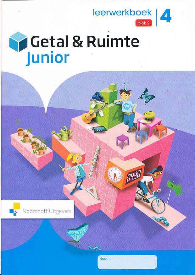 Getal en Ruimte Junior leerwerkboek blok 2 groep 4 (per stuk)