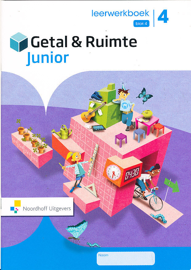 Getal en Ruimte Junior leerwerkboek blok 4 groep 4 (per stuk)