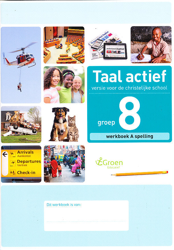 Taal Actief christelijke versie werkboek Spelling 8A (per stuk)