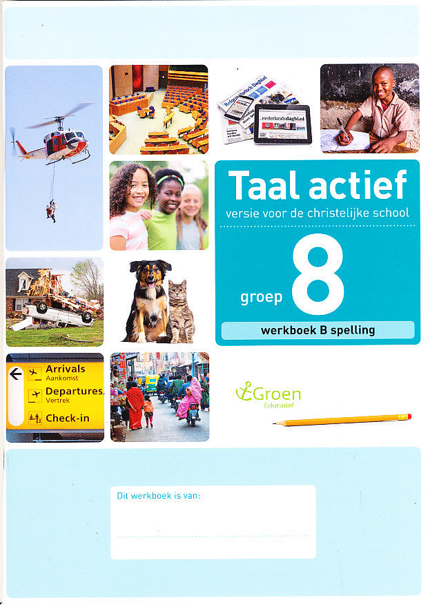 Taal Actief christelijke versie werkboek Spelling 8B (per stuk)