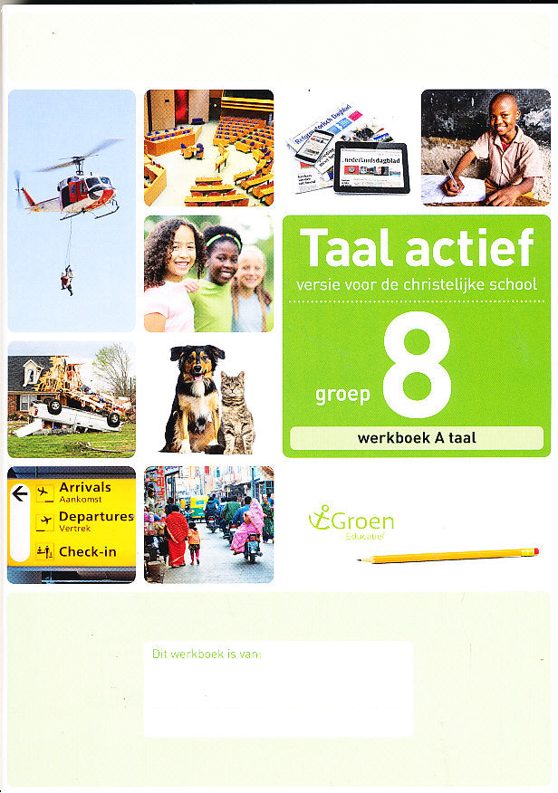 Taal Actief christelijke versie werkboek Taal 8A (per stuk)