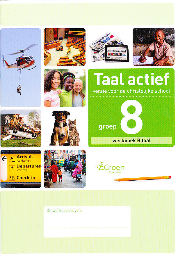 Taal Actief christelijke versie werkboek Taal 8B (per pak 5 stuks)