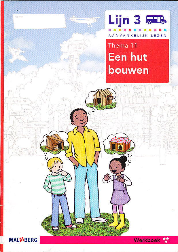 Lijn 3 Werkboek thema 11*** Een hut bouwen (per stuk)