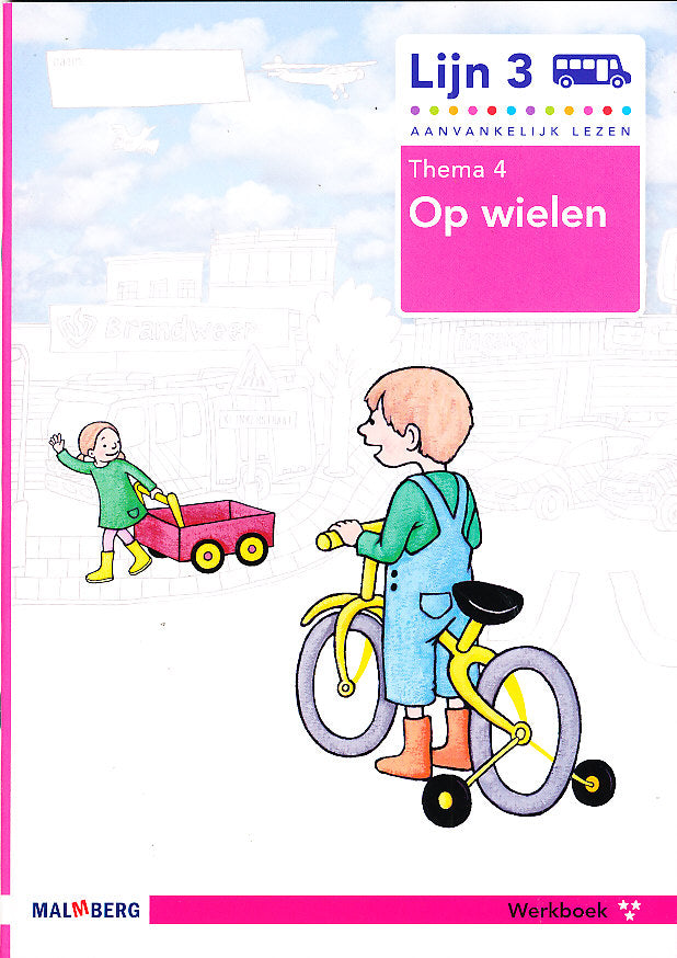Lijn 3 Werkboek thema 4 Op wielen (per stuk)