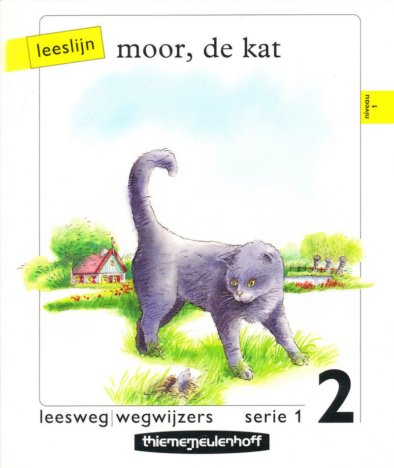 Leeslijn versie 1 wegwijzers serie 1 deel 2 Moor, de kat