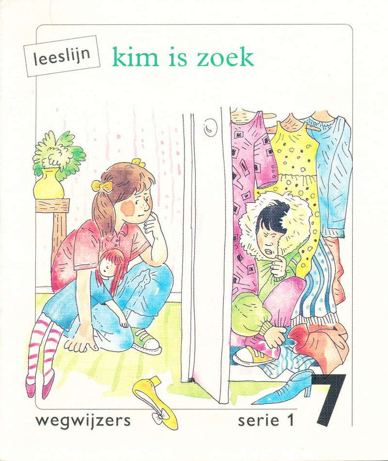 Leeslijn versie 1 wegwijzers serie 1 deel 7 Kim is zoek