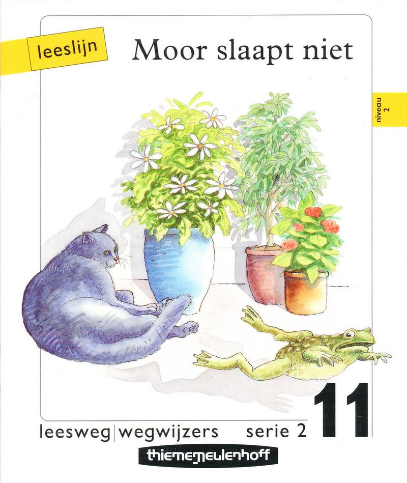 Leeslijn versie 1 wegwijzers serie 2 deel 11 Moor slaapt niet