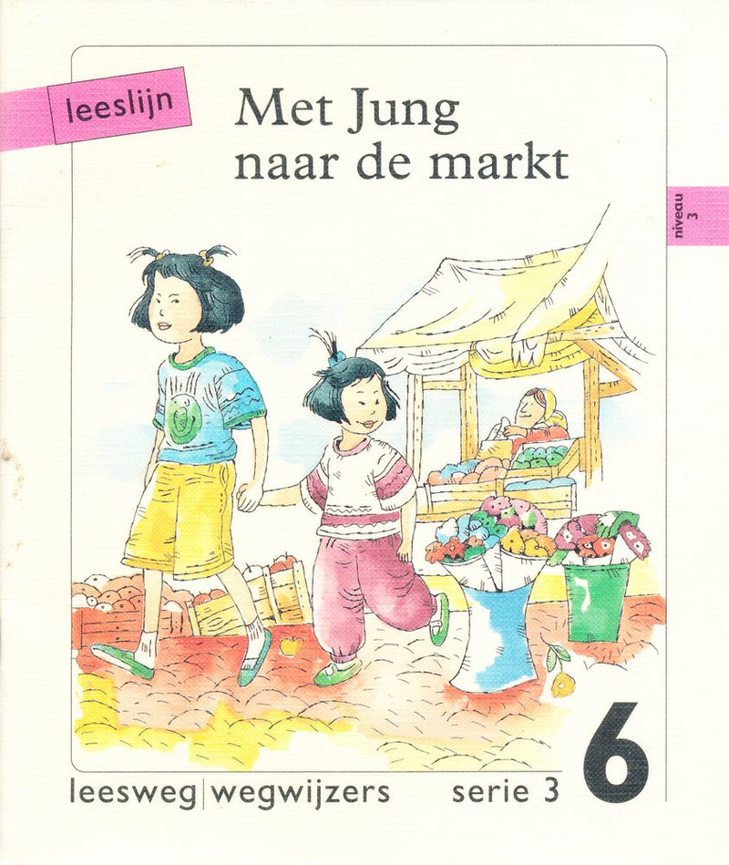 Leeslijn versie 1 wegwijzers serie 3 deel 6 Met Jung naar de markt