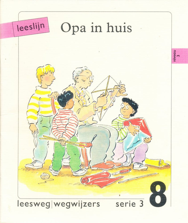 Leeslijn versie 1 wegwijzers serie 3 deel 8 Opa in huis