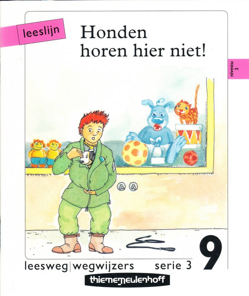 Leeslijn versie 1 wegwijzers serie 3 deel 9 Honden horen hier niet!