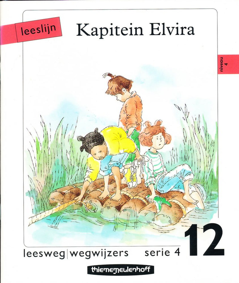 Leeslijn versie 1 wegwijzers serie 4 deel 12 Kapitein Elvira