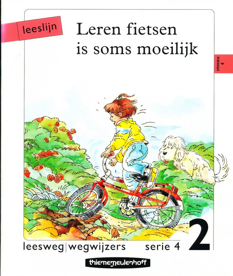 Leeslijn versie 1 wegwijzers serie 4 deel 2 Leren fietsen is moeilijk
