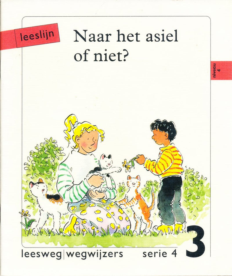 Leeslijn versie 1 wegwijzers serie 4 deel 3 Naar het asiel of niet?