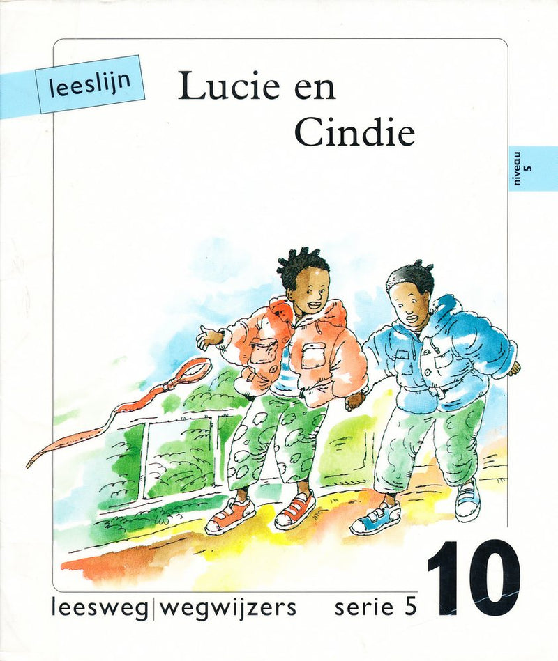 Leeslijn versie 1 wegwijzers serie 5 deel 10 Lucie en Cindie
