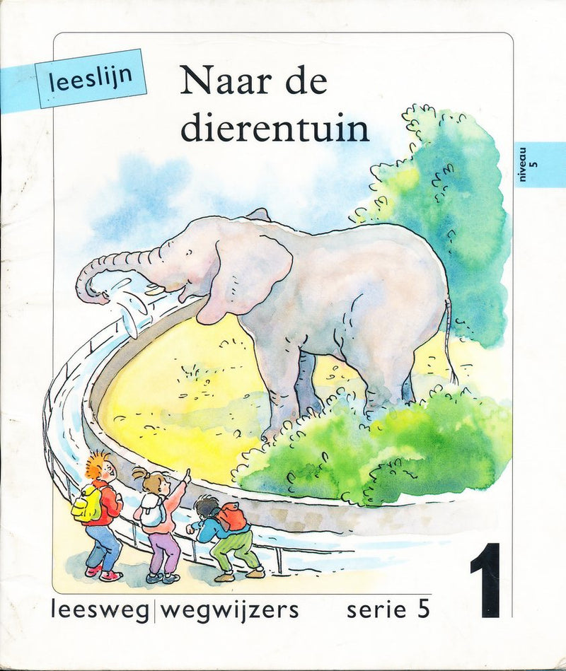 Leeslijn versie 1 wegwijzers serie 5 deel 1 Naar de dierentuin