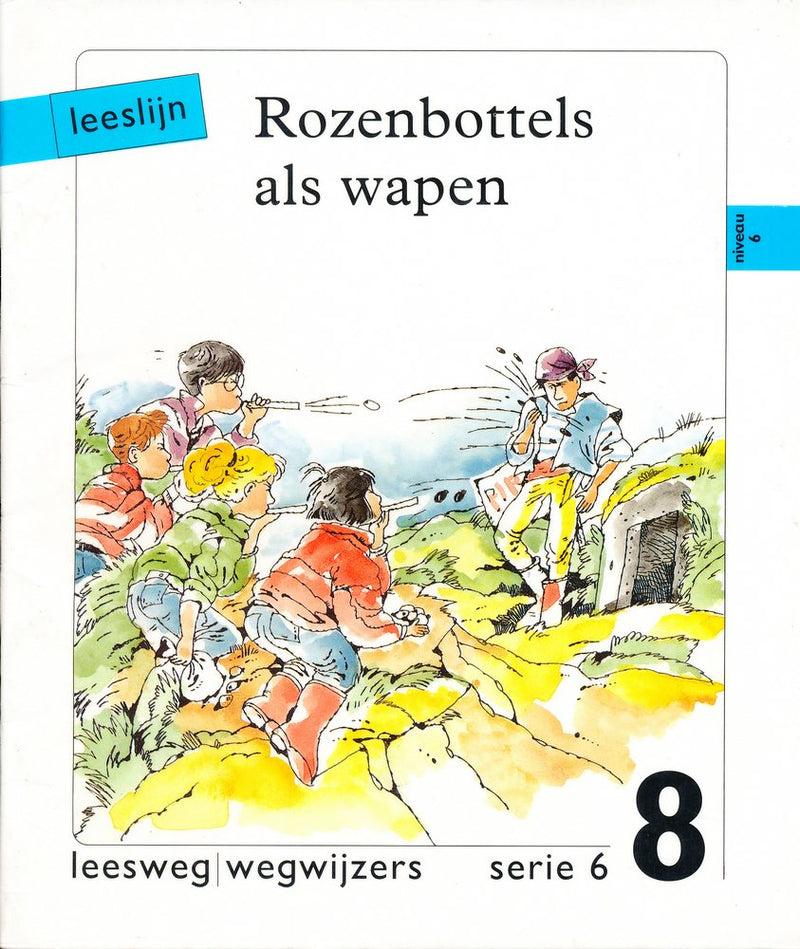 Leeslijn versie 1 wegwijzers serie 6 deel 8 Rozenbottels als wapen