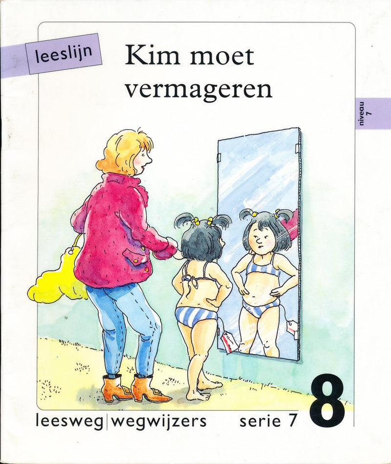 Leeslijn versie 1 wegwijzers serie 7 deel 8 Kim moet vermageren