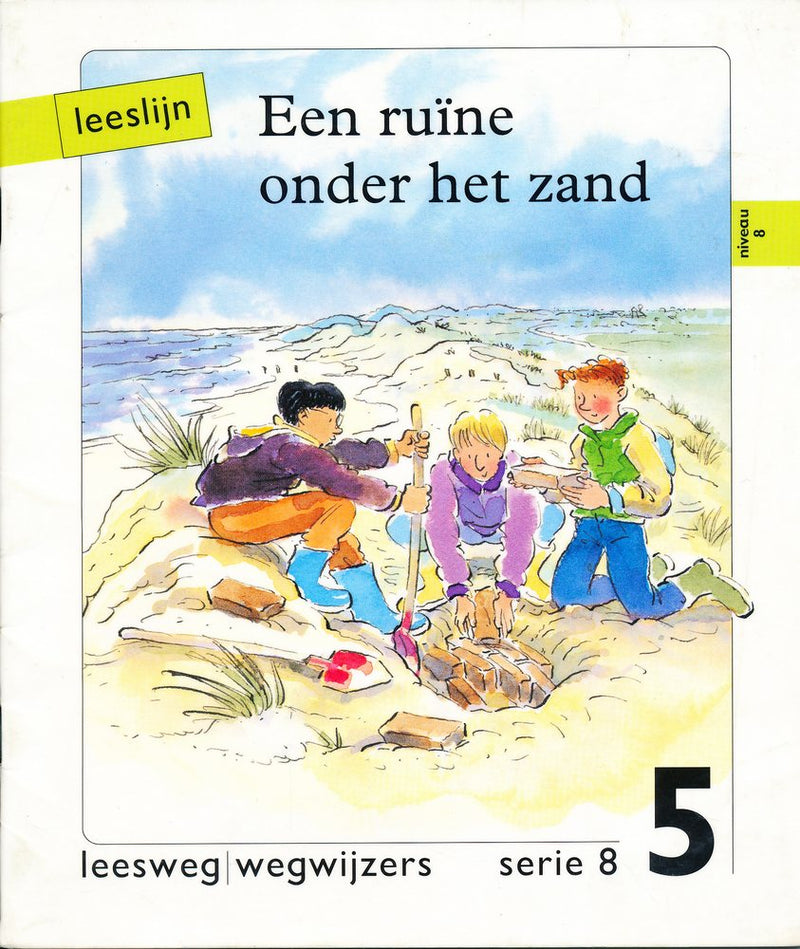 Leeslijn versie 1 wegwijzers serie 8 deel 5 Een Ruïne onder zand