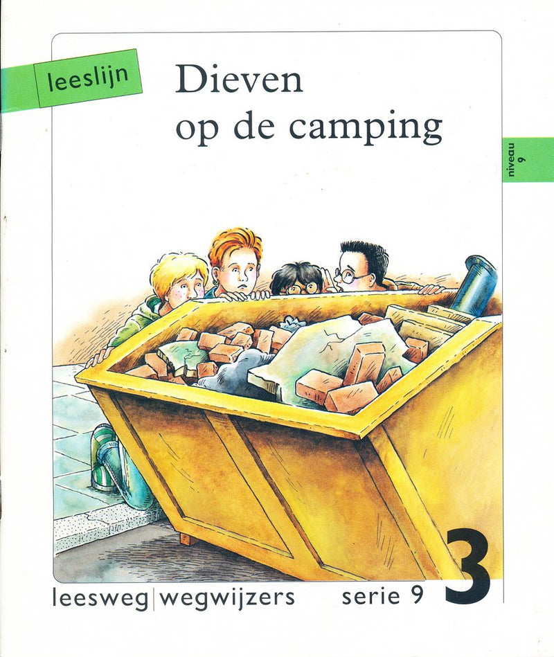 Leeslijn versie 1 wegwijzers serie 9 deel 3 Dieven op de camping