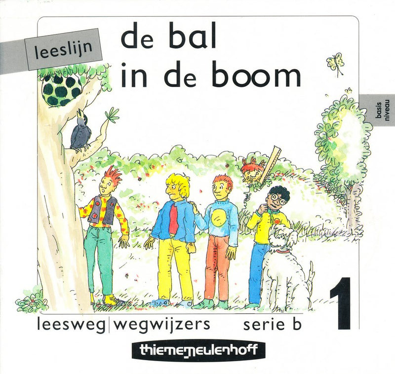 Leeslijn versie 1 wegwijzers serie B deel 1 De bal in de boom