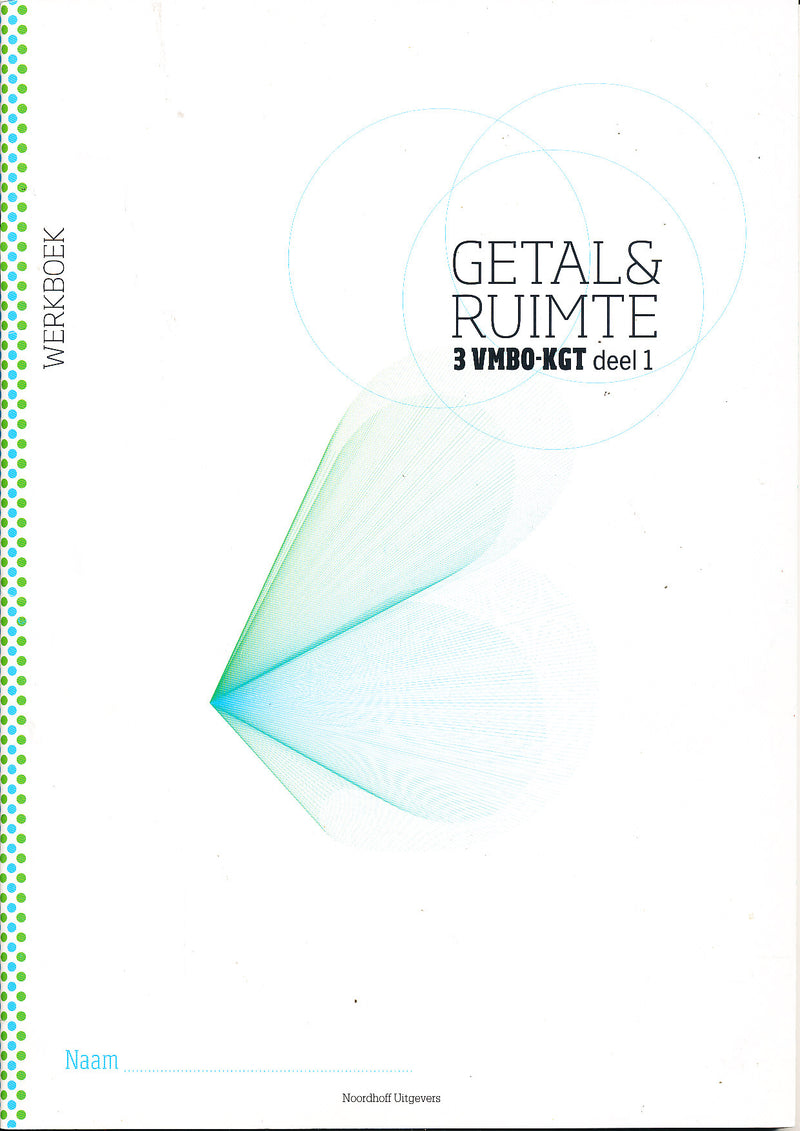 Getal en Ruimte 3 Werkboek deel 1 VMBO-KGT (per stuk)