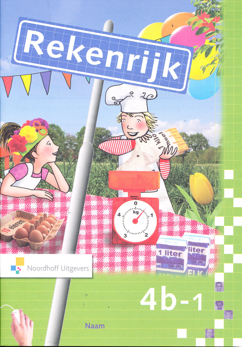 Rekenrijk versie 3 werkschrift 4B-1 (per pak 5 stuks)