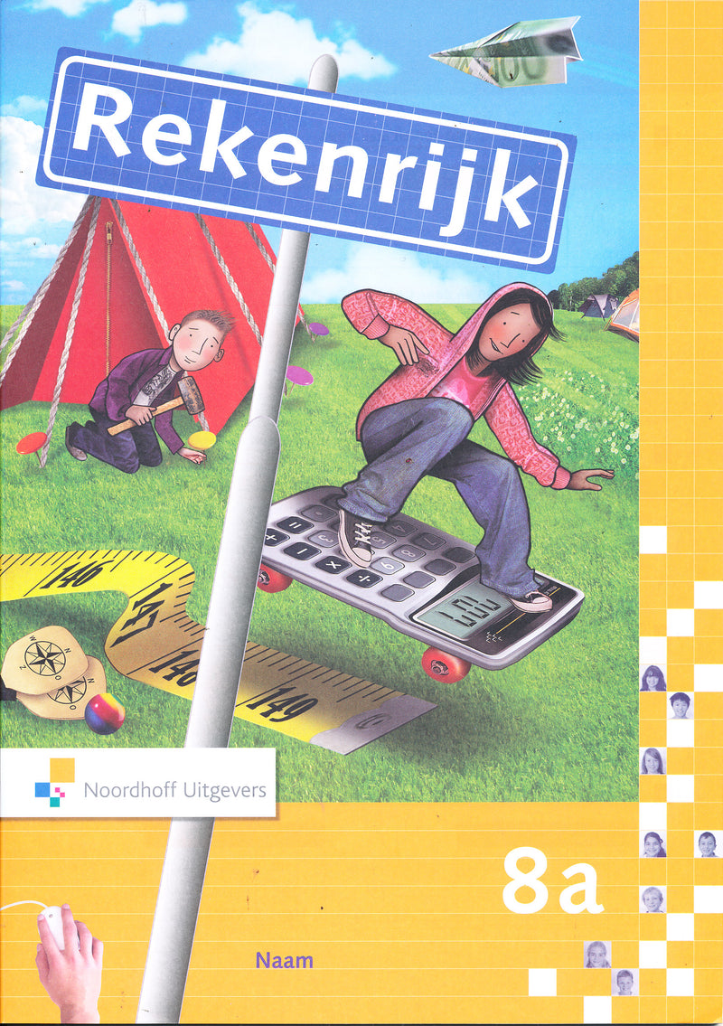 Rekenrijk versie 3 Werkschrift 8A (per stuk)