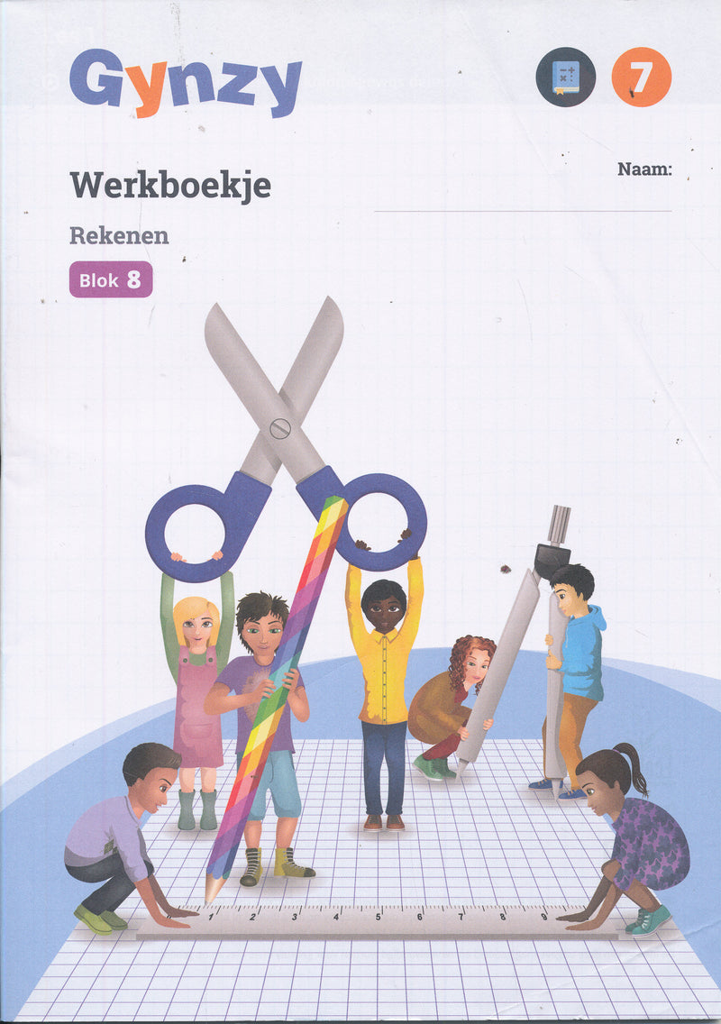 Gynzy Rekenen Werkboekje blok 8 groep 7