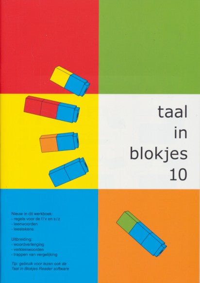 Taal in Blokjes werkschrift 10 nieuwste versie (per stuk)