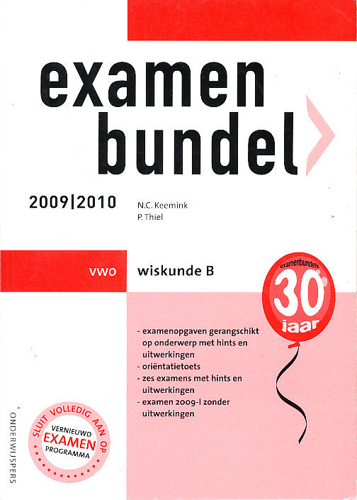 Examenbundel Wiskunde B VWO 2009/2010