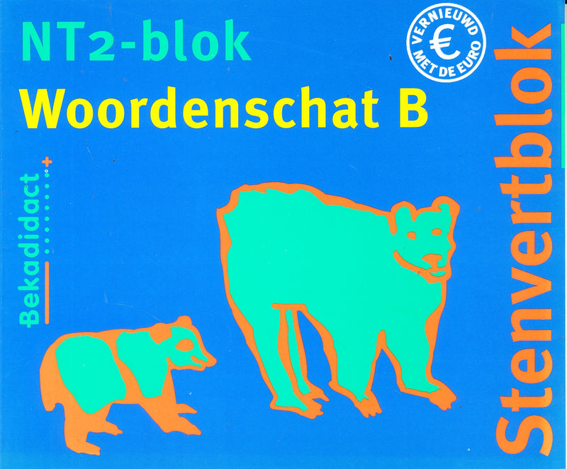 Stenvert NT2 Blok Woordenschat B