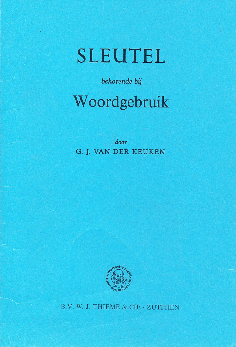 Woordgebruik werkboek antwoorden