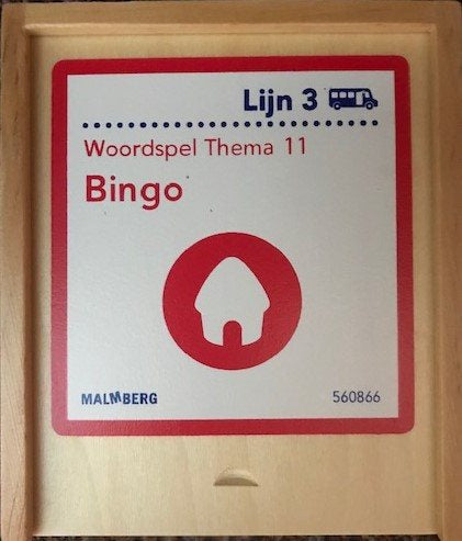 Lijn 3 Woordspel Thema 11, Bingo