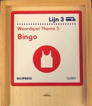 Lijn 3  Woordspel Thema 5 Bingo