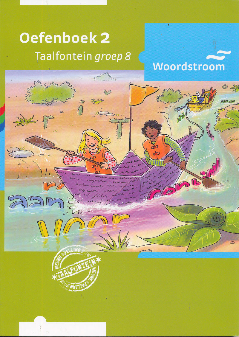 Taalfontein Woordstroom Oefenboek 2 groep 8 (per stuk)