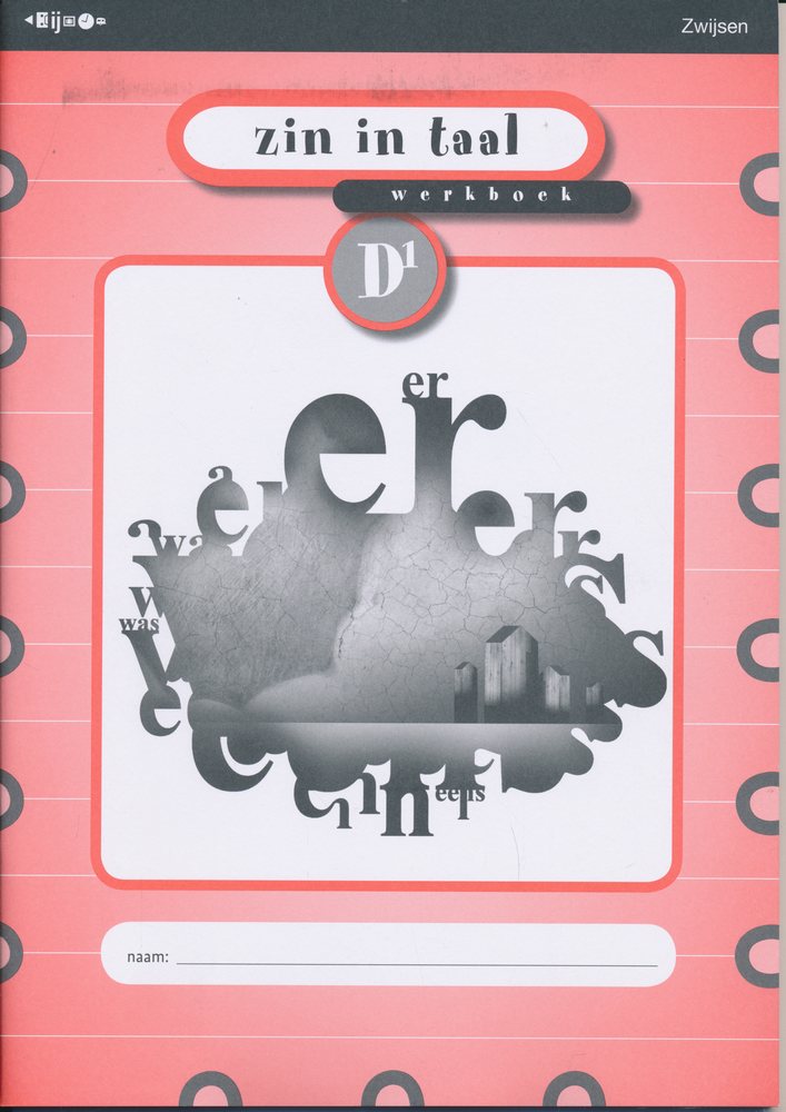 Zin in Taal versie 2 werkboek taal D1 groep 7 (per stuk)