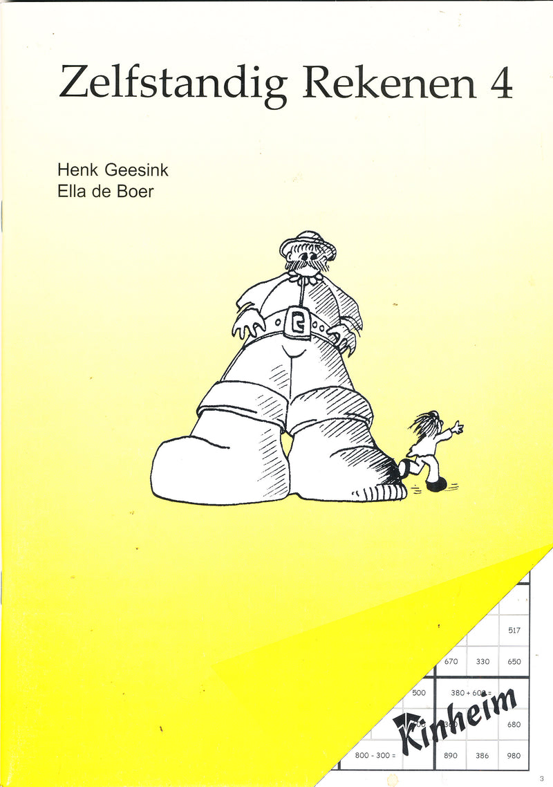 Kinheim Zelfstandig Rekenen groep 4 (per stuk)