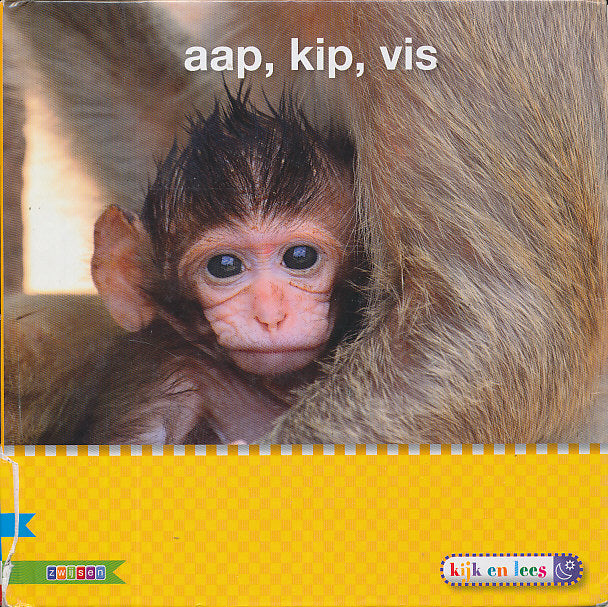 Veilig Leren Lezen Kim versie Kern 2 aap, kip, vis