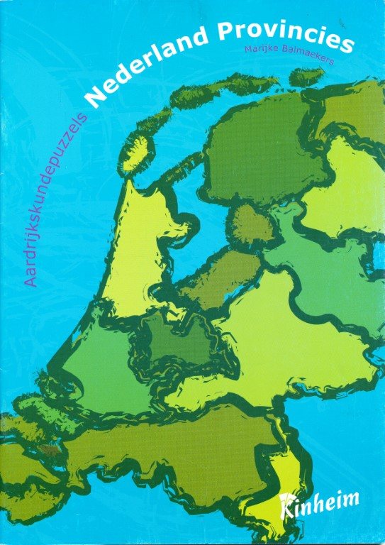 Kinheim Aardrijkskundepuzzels Nederland Provincies (per stuk)