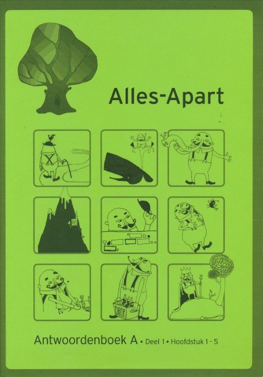 Alles Apart Antwoordenboek A deel 1: hoofdstuk 1-5 (per stuk)