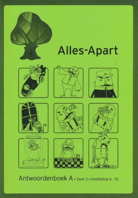 Alles Apart Antwoordenboek A deel 2: hoofdstuk 6-10  (per stuk)