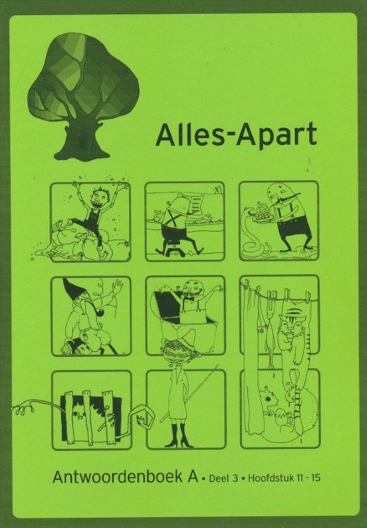 Alles Apart Antwoordenboek A deel 3: hoofdstuk 11-15  (per stuk)