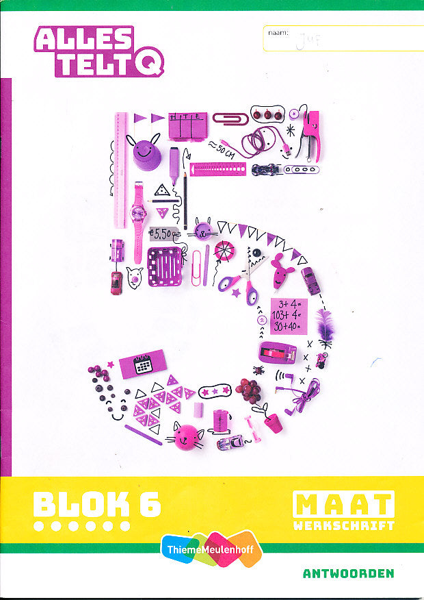 Alles Telt Q Antwoorden Werkschrift Maat blok 6 groep 5