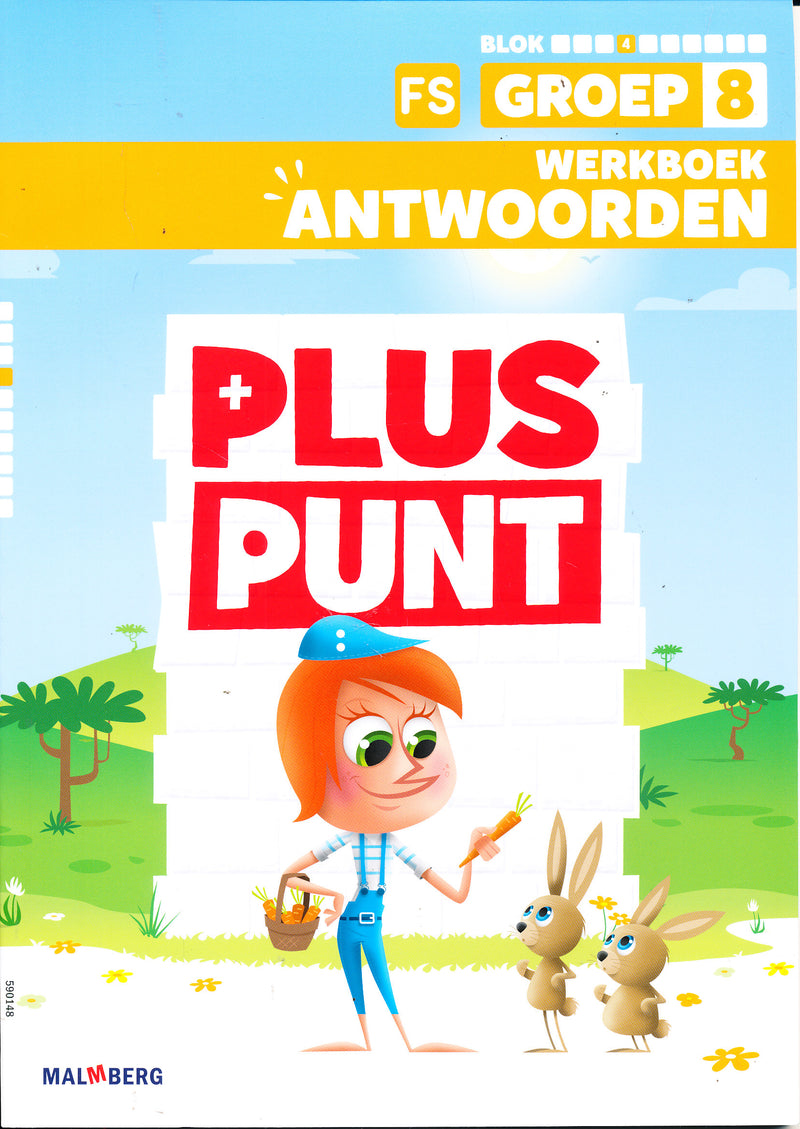 Pluspunt versie 4 Antwoorden Werkboek blok 4 groep 8 FS