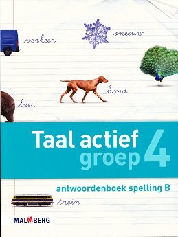 Taal Actief versie 4 Antwoordenboek Spelling 4B