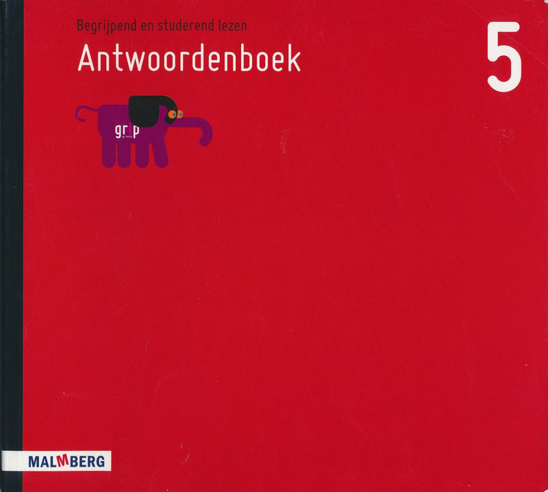 Grip op Lezen antwoordenboek groep 5