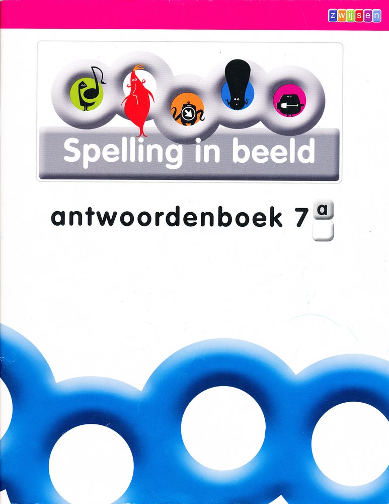 Spelling in Beeld versie 2 antwoordenboek 7A