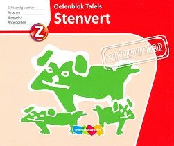 Stenvert Antwoorden Oefenblok Tafels groep 4-5 (per stuk)